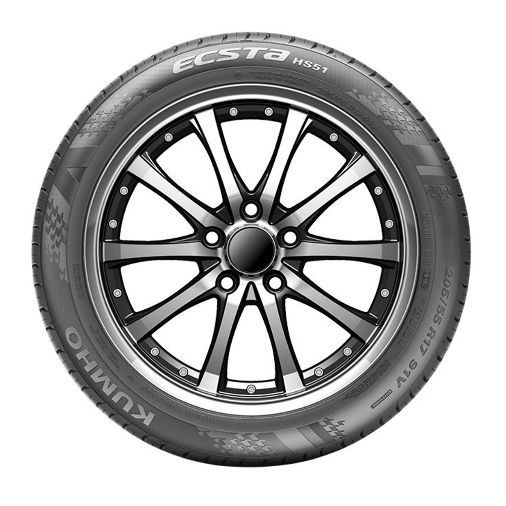 タイヤ・ホイール 165/55R14 KUMHO ECSTA HS51 激安 ◇165/50R15 73V 2025年製造 KUMHO ECSTA HS51 クムホ