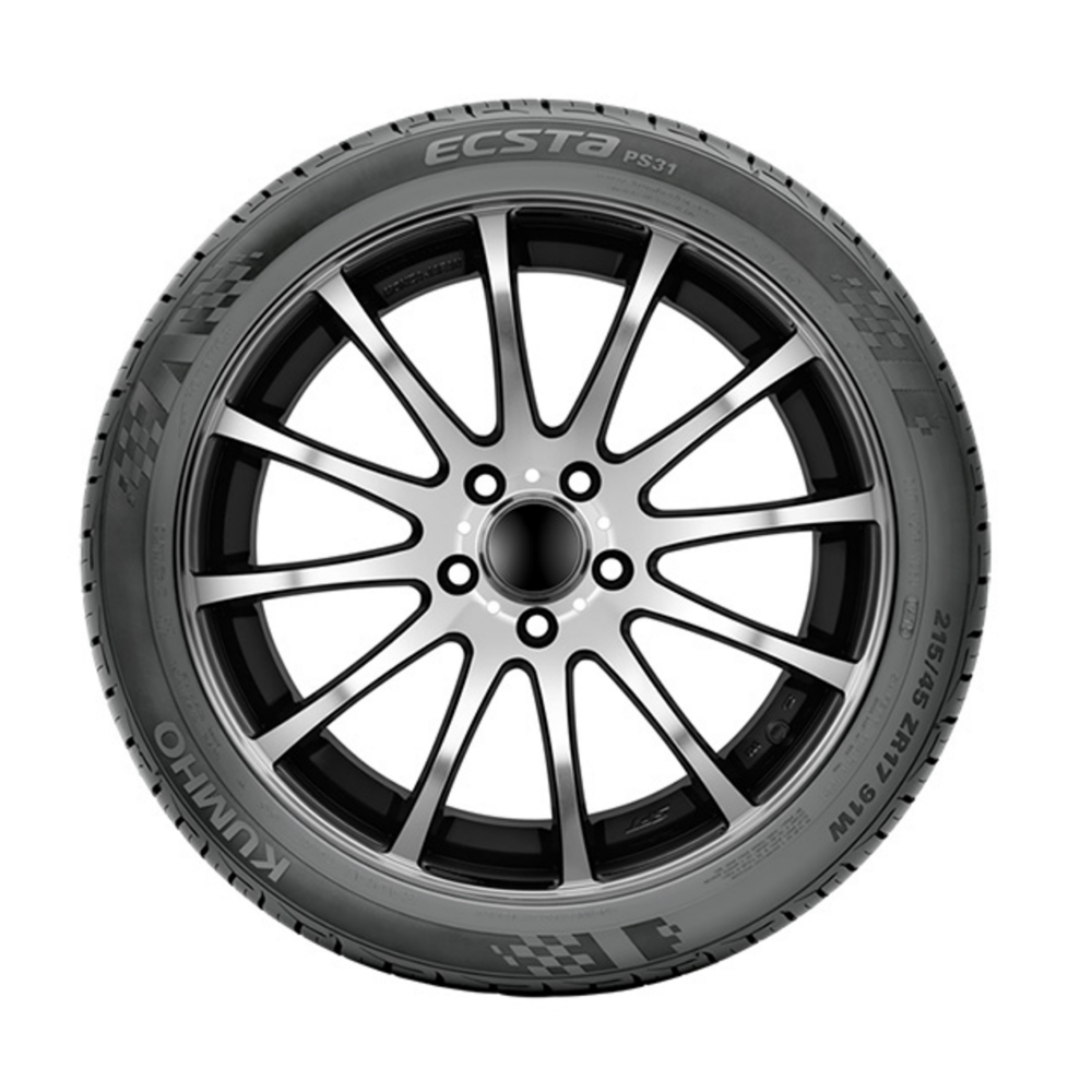 グリップ/ドリケツに KUMHO 225/45R18 91W PS31 4本 4 New Kumho Ecsta PS31 2x 225/40R18 ZR 92W XL 2x 255/35R18