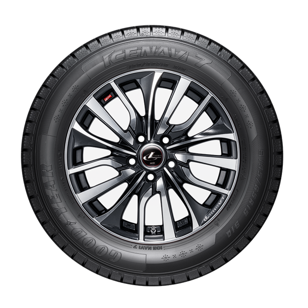 GOODYEAR ICE NAVI 7 165/55R15 75Q 4本セット 4本 2025年製 スタッドレスタイヤ 165/55R15 75Q グッドイヤー